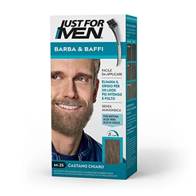 Imagen de Just for Men® Bigote y Barba M25 Castano Chiaro