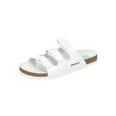 Imagen de Dr. Brinkmann 703171 Zuecos para mujer, Blanco, 40