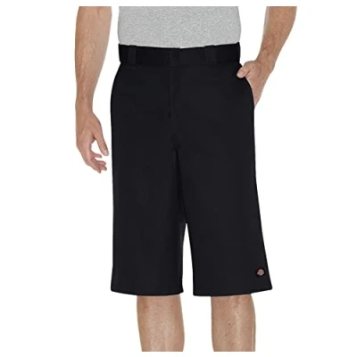 Imagen de Dickies Pantalones Cortos de Trabajo para Hombre 38 cm, Ajuste Holgado, con múltiples Bolsillos, Talla Grande, Negro V1, 56