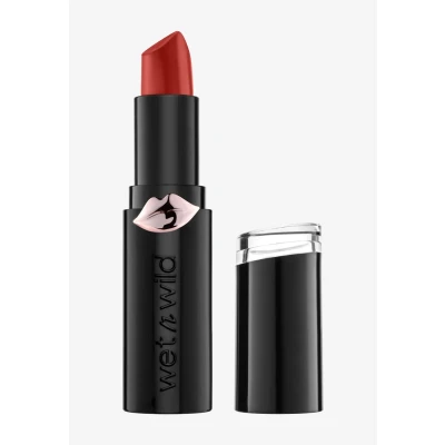 Imagen de Wet n Wild MEGALAST LIPSTICK Barra de Labios Hidratante con Color Intenso, Acabado Mate Larga Duración Vegana Sasspot Red, 1 Unidad