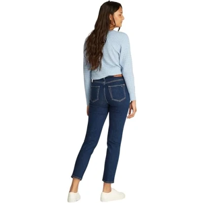 Imagen de Tommy Hilfiger Vaqueros Mujer Slim Cigarette Ace Cintura Alta, Azul (Ace), 32W/25L