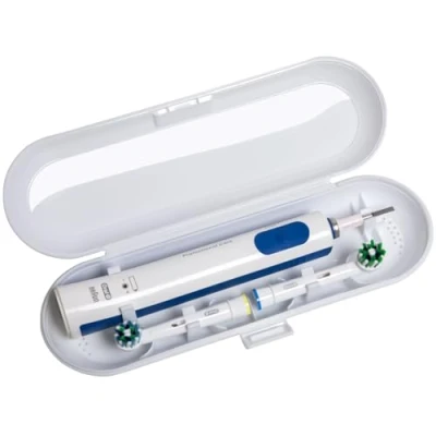 Imagen de seplouis Estuche de Viaje para Cepillo Dientes eléctrico Compatible con Oral B eléctrico,Blanco