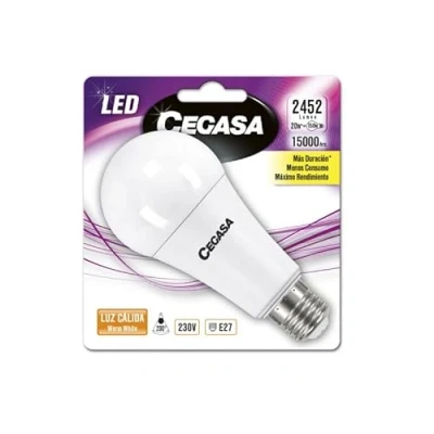 Imagen de Cegasa Bombilla Led Standard Cálida E27, 150 W, Blanco, Estandar