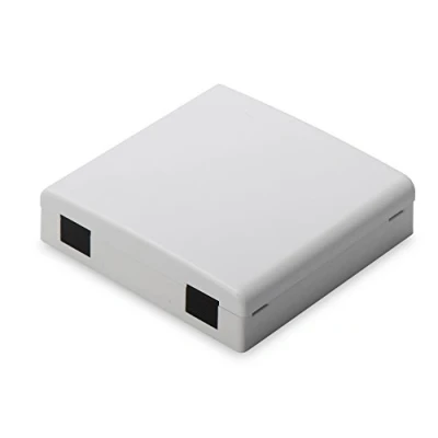 Imagen de Caja de empalme DIGITUS Professional FO FTTH ,86x86 mm,para 2 empalmes para montaje en pared, SC / SX o LC DX