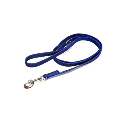 Imagen de Correa IDC Color &amp; Gray con asa y anillo en D, 20 mm x 2 m, Azul Gris