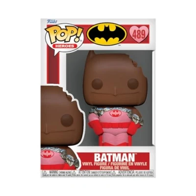 Imagen de Funko Pop! Heroes: DC Batman (Val Choc) Comics Figuras Miniaturas Coleccionables para Exhibición Idea De Regalo Mercancía Oficial Juguetes Niños Y Adultos Fans Comic Books