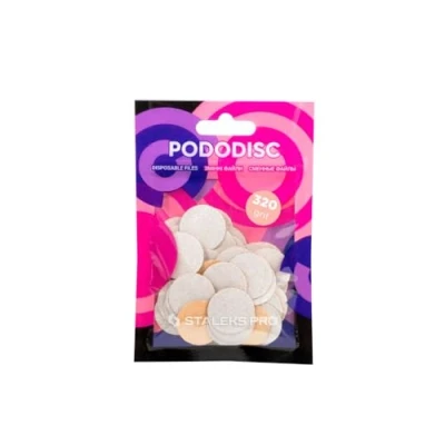 Imagen de Staleks pro m pododisc Almohadillas de recambio para disco pedicura (50 piezas) Pdf 20 320