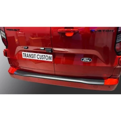 Imagen de RGM Protector del Parachoques Trasero ABS Compatible con Ford Transit Custom 2023 Negro