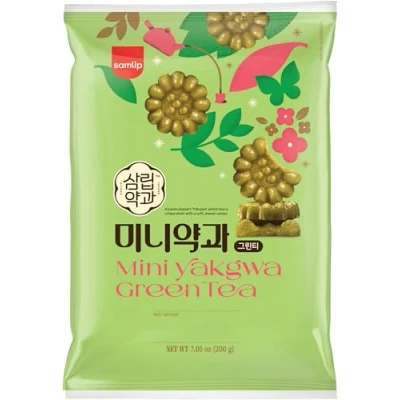 Imagen de SAMLIP Pastelito dulce al estilo coreano, con sabor a té verde 1 x 200 g
