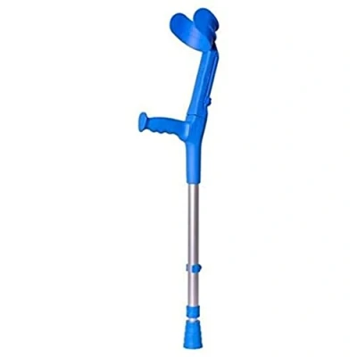 Imagen de Bastón inglés infantil, 1 unidad, birregulable aluminio, color azul, BCR N, FORTA