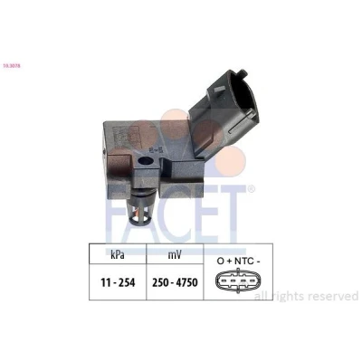 Imagen de FACET 10.3078 Sensores Made in Italy OE Equivalent VOLVO: C30, V50, FORD: Focus 2