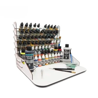 Imagen de Vallejo 26012 Estación de Trabajo con Almacenamiento Vertical, Multicolor, 17 ml, 6 uds