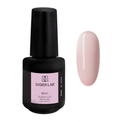 Imagen de DIDIER LAB BBIO Gel Constructor Uñas en Botella Natural Rose Fórmula Limpia libre de HEMA y TPO Builder Autonivelante UV LED para Fortalecer 15ml