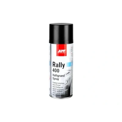 Imagen de APP Rally 400 Acryl Primer spray Imprimación Universal imprimacion con excelente agarre Pintura para carrocería, metal, plástico y madera 400ml Negro