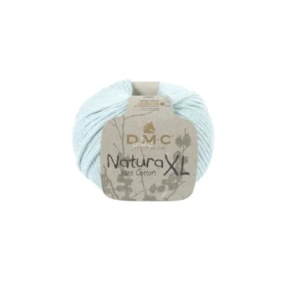 Imagen de DMC Natura XL Ovillo para tricot y ganchillo 100% algodón Ideal decoración, complementos prendas de vestir 100g 75m 23 colores