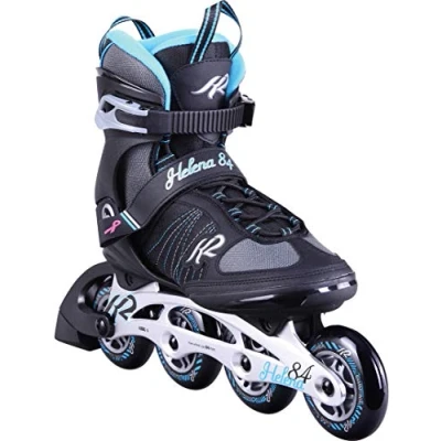 Imagen de K2 Helena 84 Patines en línea para Mujer, línea., 30D0372, negro y azul., EU: 40 (UK: 6.5 / US: 9) [Exclusiva Amazon]