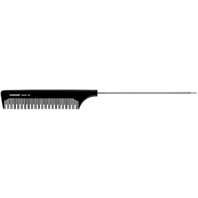 Imagen de Fripac Medis Peine con Mango de Aguja para Cardar Ebonita 105, 24 cm 36 gr