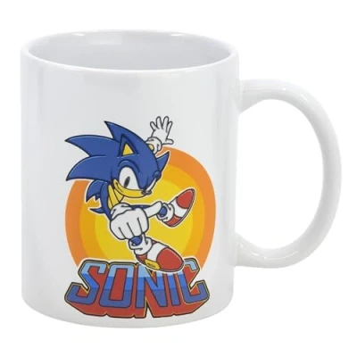 Imagen de Taza de cerámica 325 ml en caja regalo Sonic