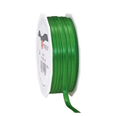 Imagen de Präsent Verde, 55 Yardas para Envolver, 0.25 Pulgadas de Ancho, decoración y Manualidades, Cinta Decorativa Regalos, Cada ocasión, Poliéster, Amarillo, 6mm 50m, 50