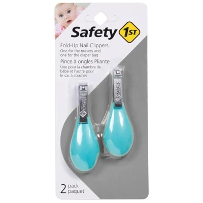 Imagen de Safety 1st Fold Up Nail Clipper Arctic Blue, 2 Count by
