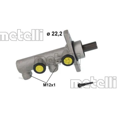 Imagen de METELLI 05 1230 Cilindro Maestro de Freno 22,20 Aluminio
