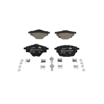 Imagen de ATE Ceramic 13.0470 3872.2 Juego de pastillas freno PEUGEOT: 508 II, 308 II Hatchback, SW 2, CITROËN: C4 Grand Picasso 2