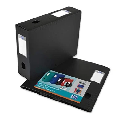 Imagen de Elba 400094580 caja de índice montar ancho 80 mm polipropileno opaco, 24 x 32 cm negro