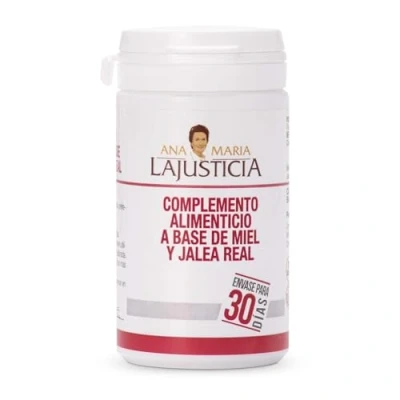 Imagen de ANA MARIA LAJUSTICIA Complemento Alimenticio con Miel de Romero y Jalea Real, 135 g Rico en Vitaminas B, Hierro, Fósforo Calcio Fortalece el Sistema Inmune
