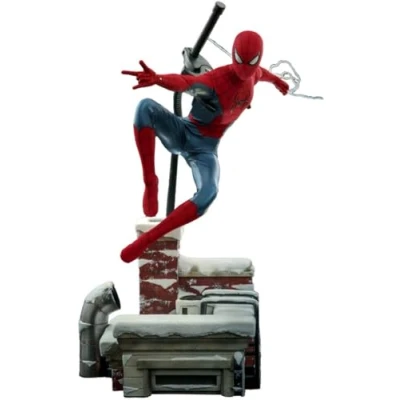 Imagen de Hot Toys Spider Man: No Way Home Figura de película Masterpiece 1/6 Man (traje rojo y azul) (versión Deluxe) 28 cm