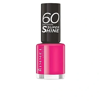 Imagen de Rimmel London 60 Seconds Super Shine Esmalte de uñas 323 Funtime Fuchsia 8 ml