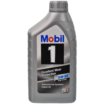 Imagen de Mobil 1 FS X2 5W 50 1L Aceite de motor 156490 MERCEDES BENZ: Clase C Berlina, E Vito Mixto, RENAULT: CLIO 3, 2, MEGANE 2