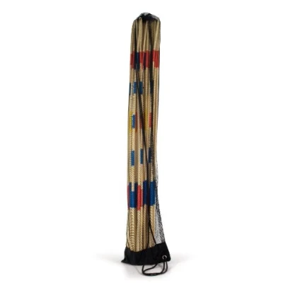 Imagen de JEUJURA Mikado géant en Bois 1 mètre Housse de Transport Juegos Habilidad, Multicolor (J64255)