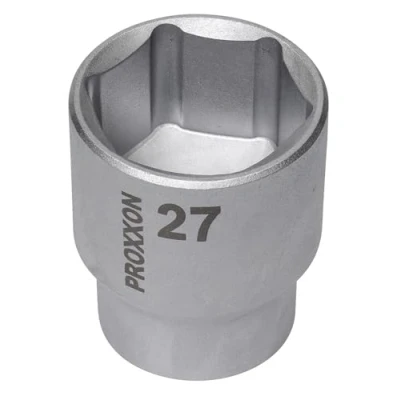 Imagen de Proxxon 23 426 Vaso de 1/2&quot;, Tamaño 27mm, Longitud Total 19mm
