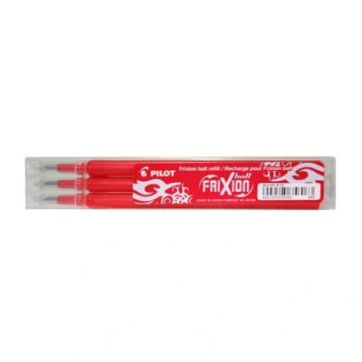 Imagen de Pilot Set De 3 Recambios Frixion Ball Rojo Punto Medio