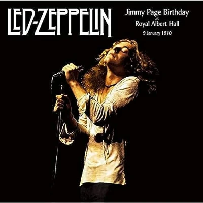 Imagen de jimmy page birthday at the royal albert hall 9 january 1970 [Vinilo]