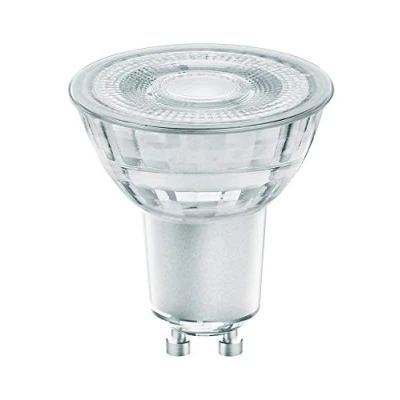 Imagen de OSRAM LED SUPERSTAR PAR16 GLOWdim Lote de 4 x Bombilla reflectora , Casquillo GU10 2700 K 4,50W Eqiuvalente a 50W Blanco cálido