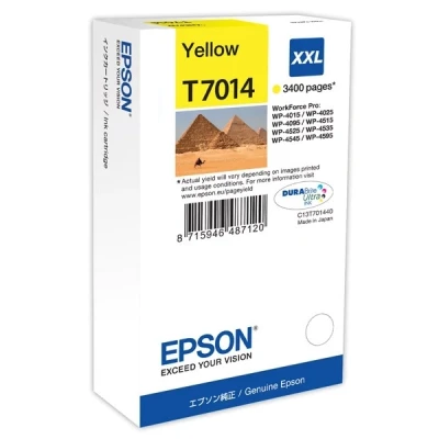 Imagen de Epson Ink Cartridge Xxl Yellow 3.4k Wp4000/4500 Seri