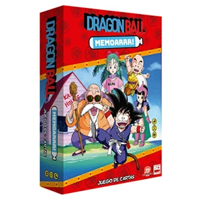 Imagen de Dragon Ball MEMOARRR Juego de Mesa Memoria con Cartas para Mayores 8 años, 2 a 4 Jugadores