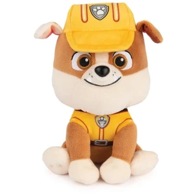 Imagen de Patrulla Canina Peluche Rubble 15CM GUND de 15 cm 6058440 Juguetes bebés 1 año +
