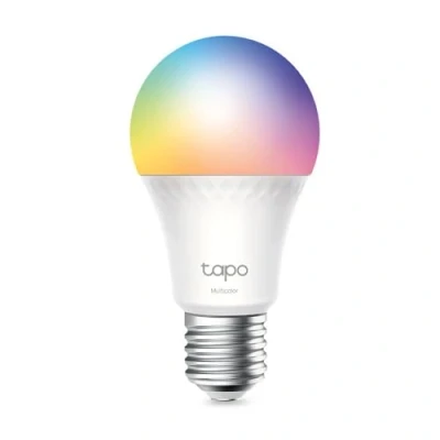 Imagen de Tapo L535E Bombillas inteligentes, 1055 lúmenes de alto brillo (equivalente a 75 W), Multicolor, 2500 6500k regulable, Compatible con Matter, Alexa y Google
