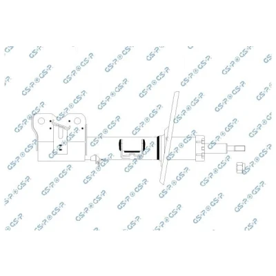 Imagen de GSP 32370192 amortiguador Eje delantero, izquierda Presión de gas Bitubular Columna SUZUKI: Swift V (AZ) 1.2 Hybrid, 1.0, 1.0 SHVS