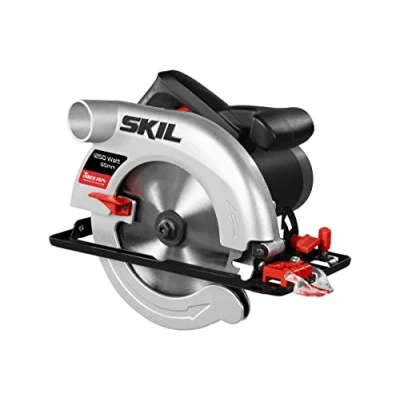 Imagen de Skil 5665AA Sierra circular con profundidad de corte 65 mm (1250 W, conexión para aspirador integrada, guía paralela, hoja diámetro 184 mm)