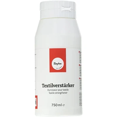 Imagen de Rayher 34509000 Endurecedor de tejidos, 750 ml Para tela, ropa, lana, papel, cuero y más