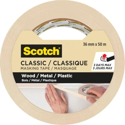 Imagen de Scotch® nastro di mascheratura classico premium, 36 mm x 50 m