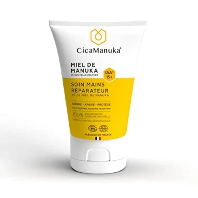 Imagen de CICAMANUKA Tratamiento reparador de manos con miel Manuka IAA15+ Nutre e hidrata Certificado Bio 50ml