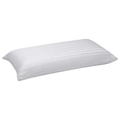 Imagen de Pikolin Home Almohada Viscoelástica Fibra Antiácaros Hipoalergénica, Doble Funda, Firmeza Media, para Dormir de Lado o Boca Arriba, Medida 70 cm, 70x35 cm