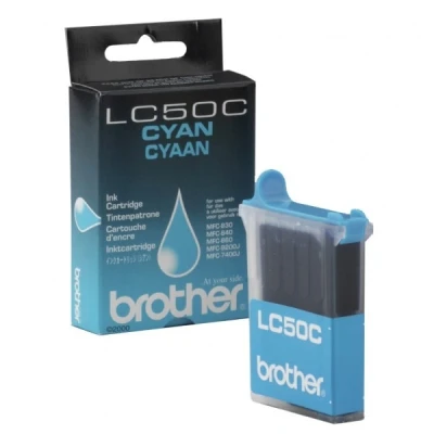 Imagen de MFC 860 Brother LC 50C cartucho de tinta cian