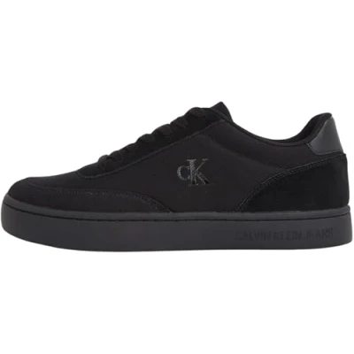 Imagen de Calvin Klein Sneaker con Suela Cupsole Hombre Classic Canvas Low Top, Negro (Triple Black), 40