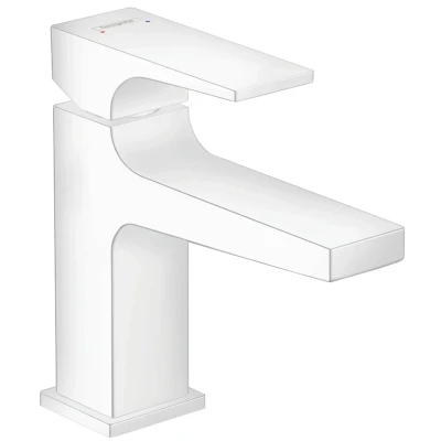 Imagen de Hansgrohe 32500700 Grifo Monomando para Lavabo, Blanco Mate, Auslaufhöhe 100mm