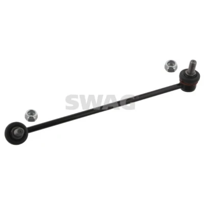 Imagen de SWAG 92 93 4658 Bieleta de suspensión Eje delantero, derecha 322 M12 x 1,25 con tuerca autofijadora Acero negro KIA: CARNIVAL / GRAND 3